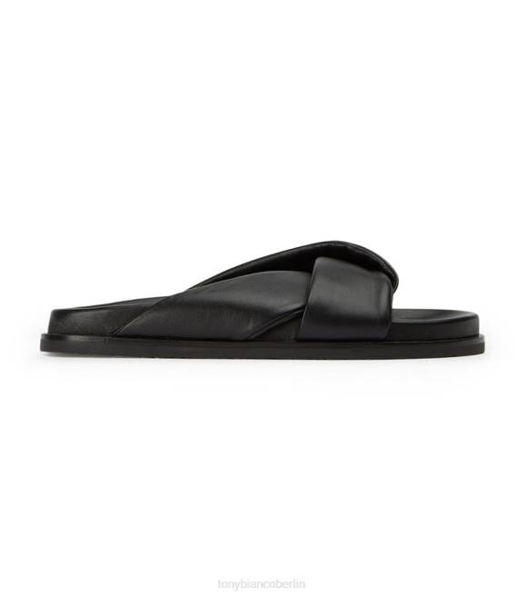 Sandalen| de Tony Bianco Frauen Lora-Sandalen schwarzes Nappaleder 4624633